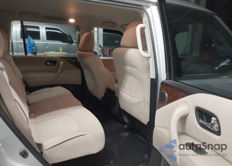 2018 Nissan Armada Sv z USA, uszkodzony, nr VIN JN8AY2NCXJ9553025